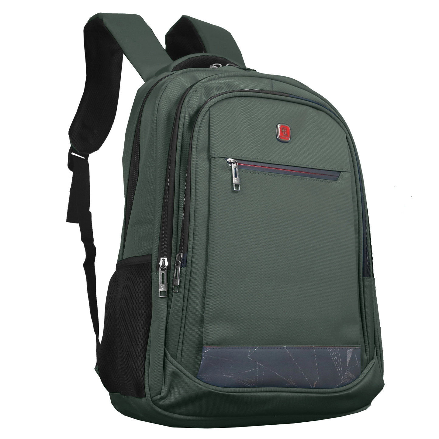 20 Pack - Premium Multi Compartment 18" Backpack in Olive (Style #3)