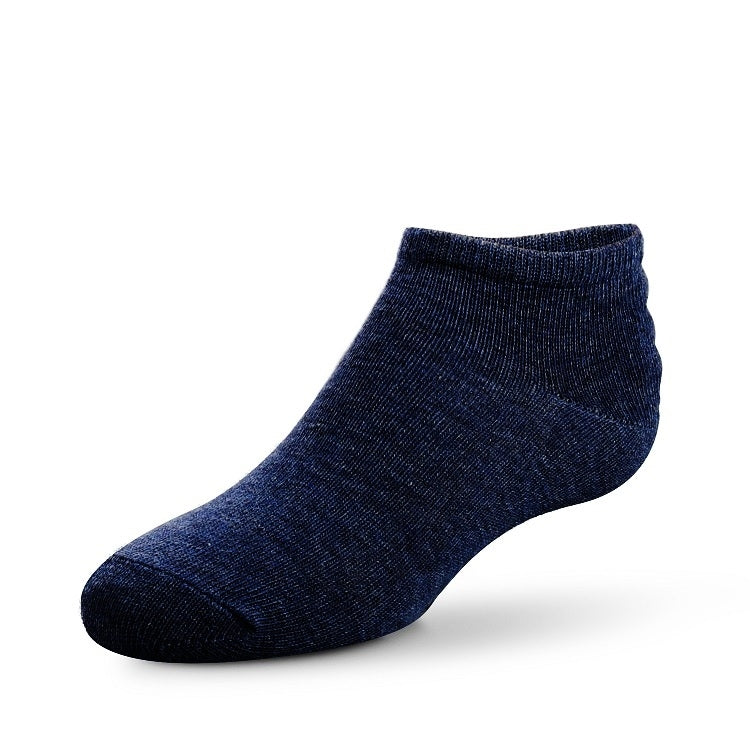 Wholesale Ankle Socks in Navy - 2 Pack