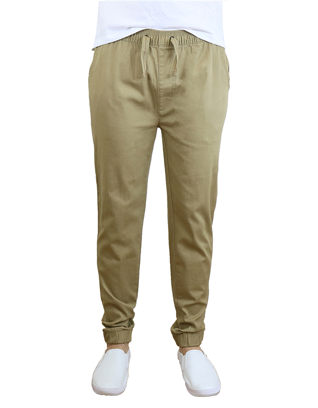 Wholesale Boys Jogger Pants Khaki –