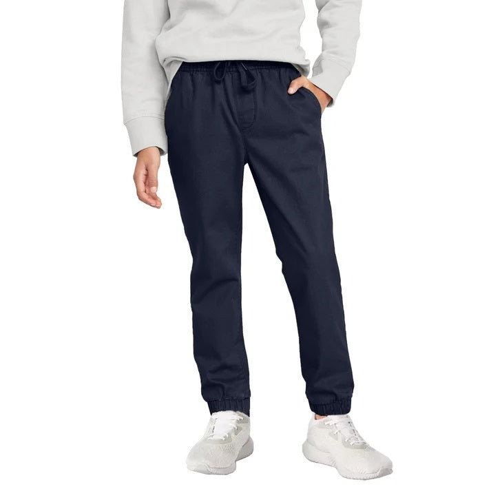 Wholesale Unisex Drawstring SUPER Stretch Jogger Pants Navy