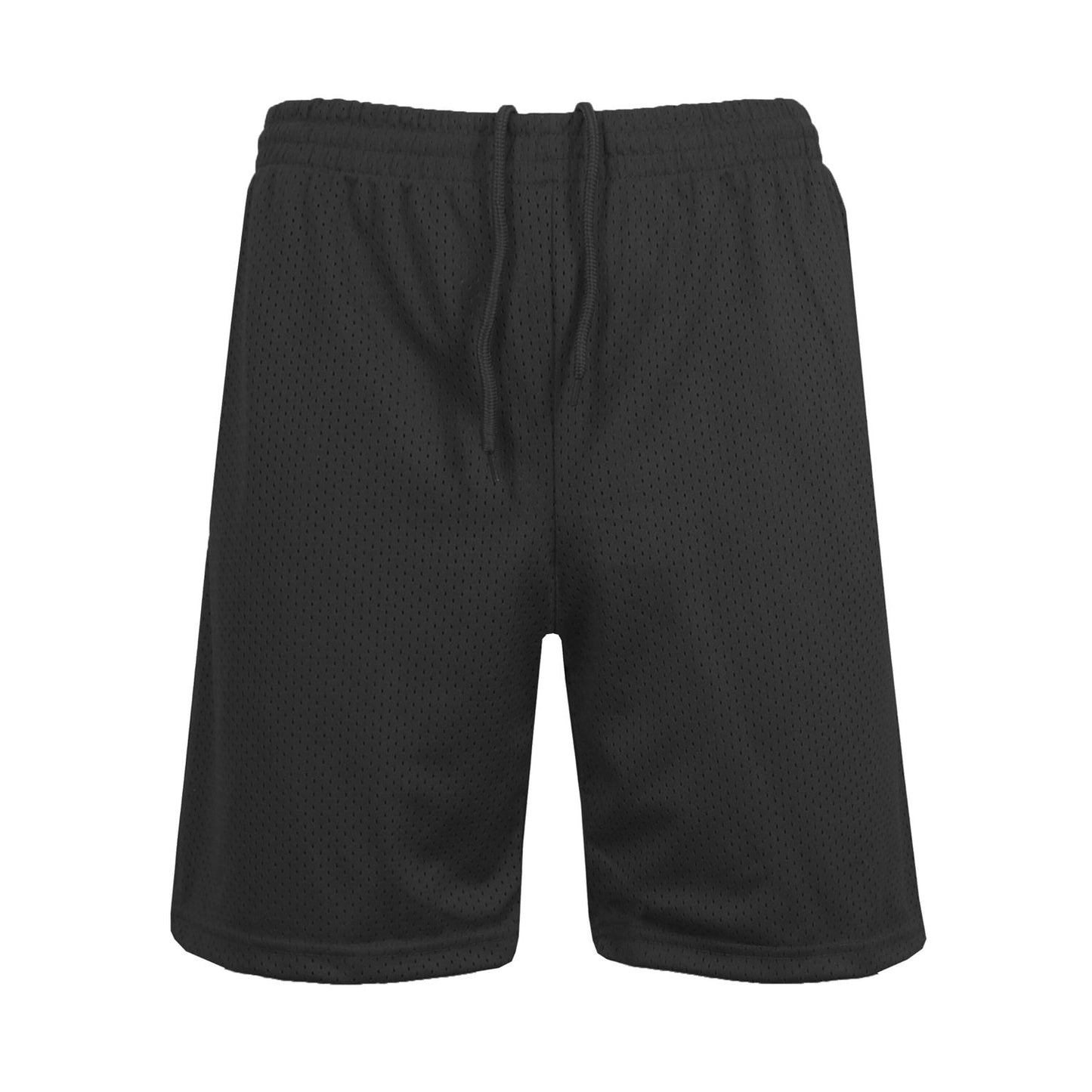 36 Pack 9" Men's Mesh Basketball Shorts with Pockets - Black