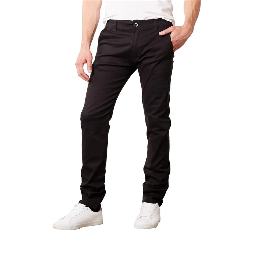 Wholesale Boys Super Stretch School Uniform Pants Black