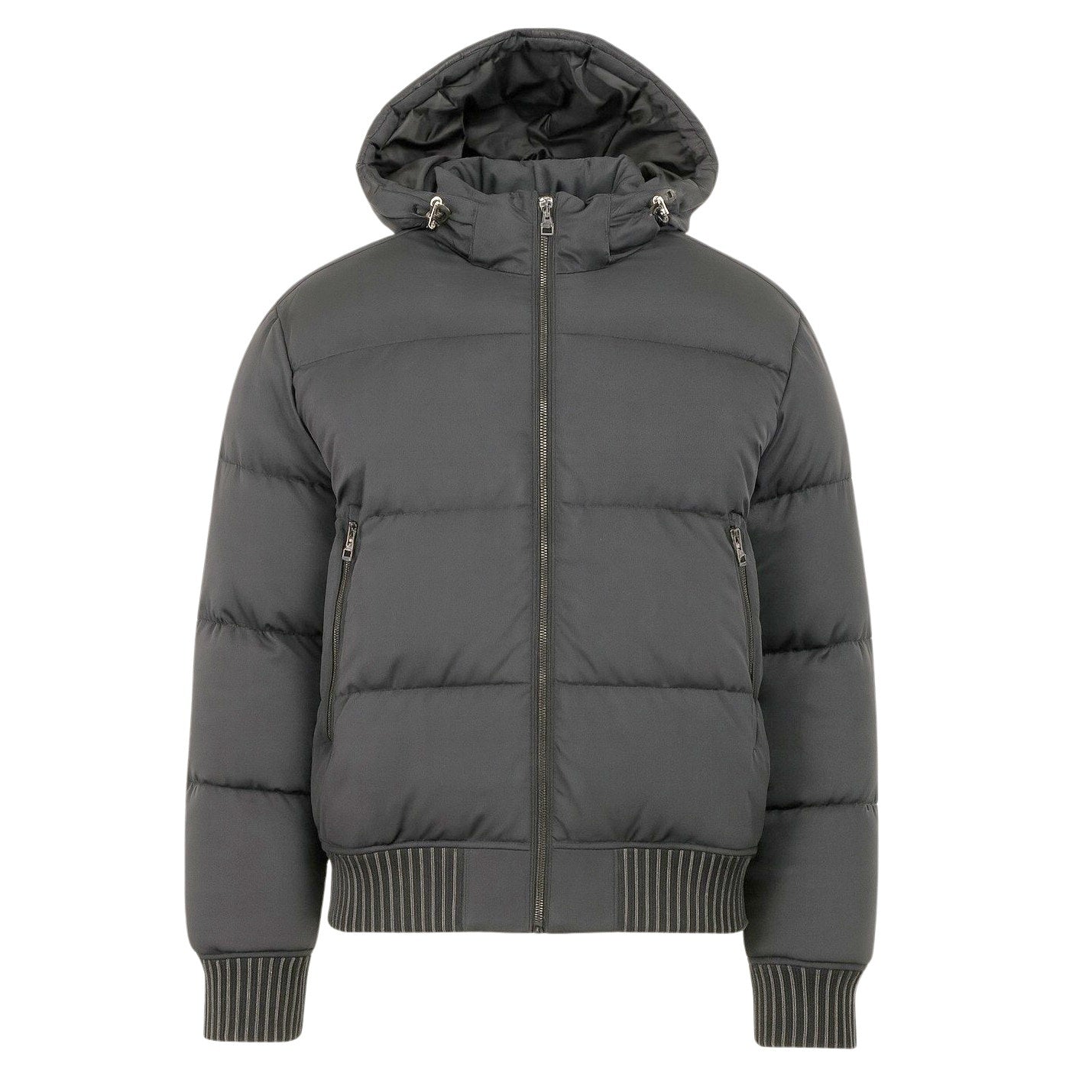 12 Pack Adult Heavyweight Tech Jacket in Grey with Hood