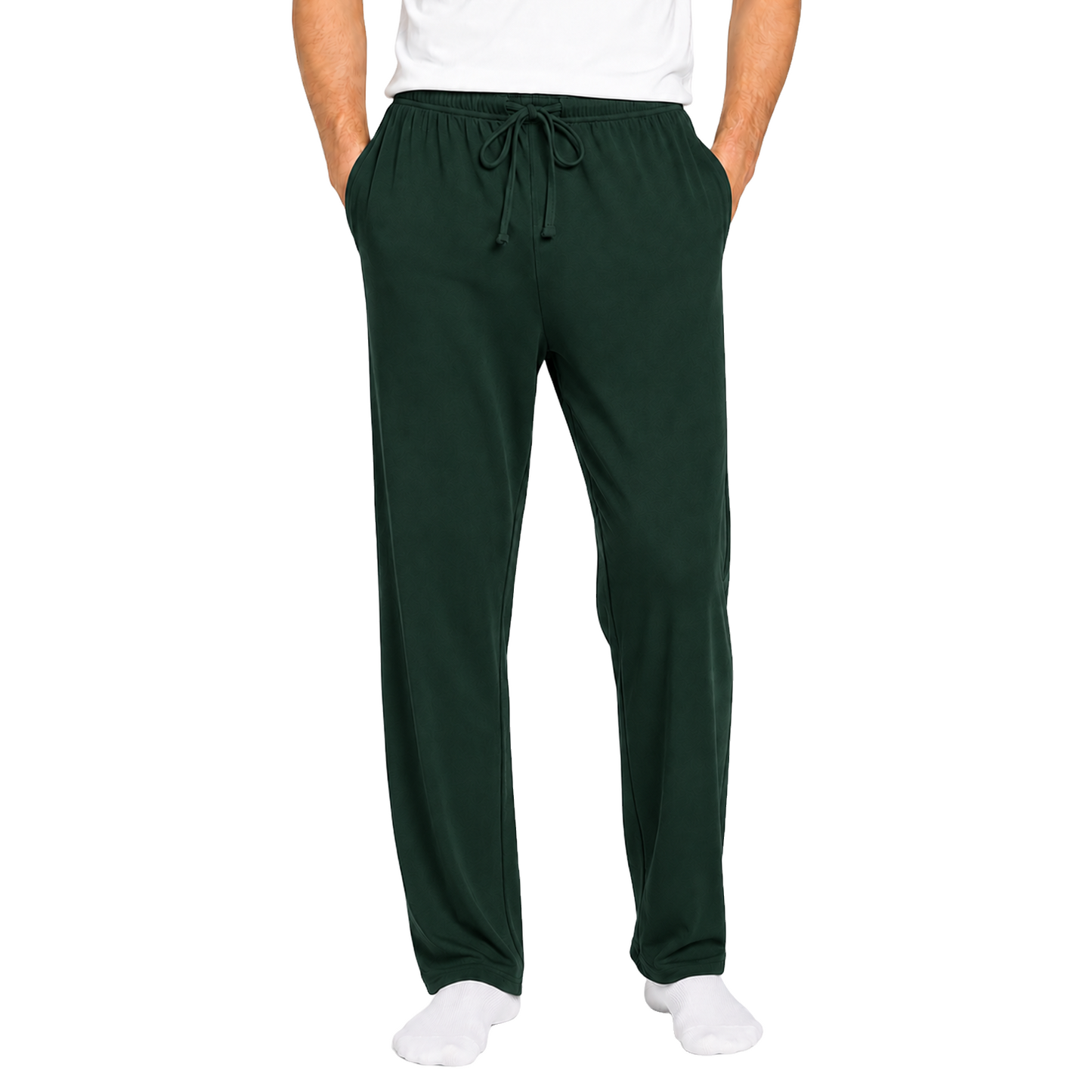 36 Pack Unisex Adult Size Lounge Pants in Dark Green