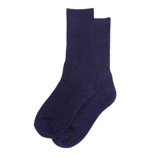 Wholesale Boys Crew Socks in Navy