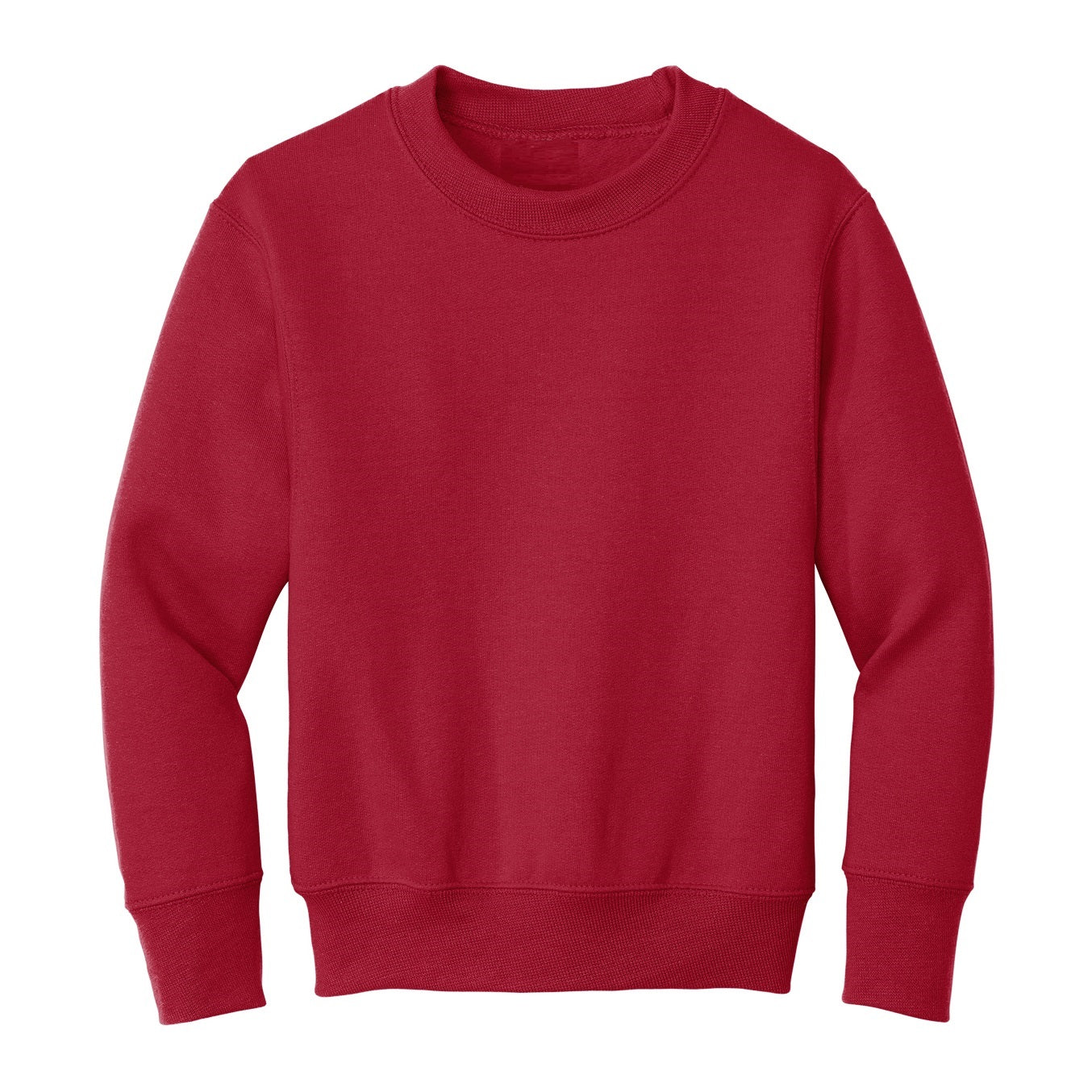 Wholesale Crewneck Sweatshirt in red