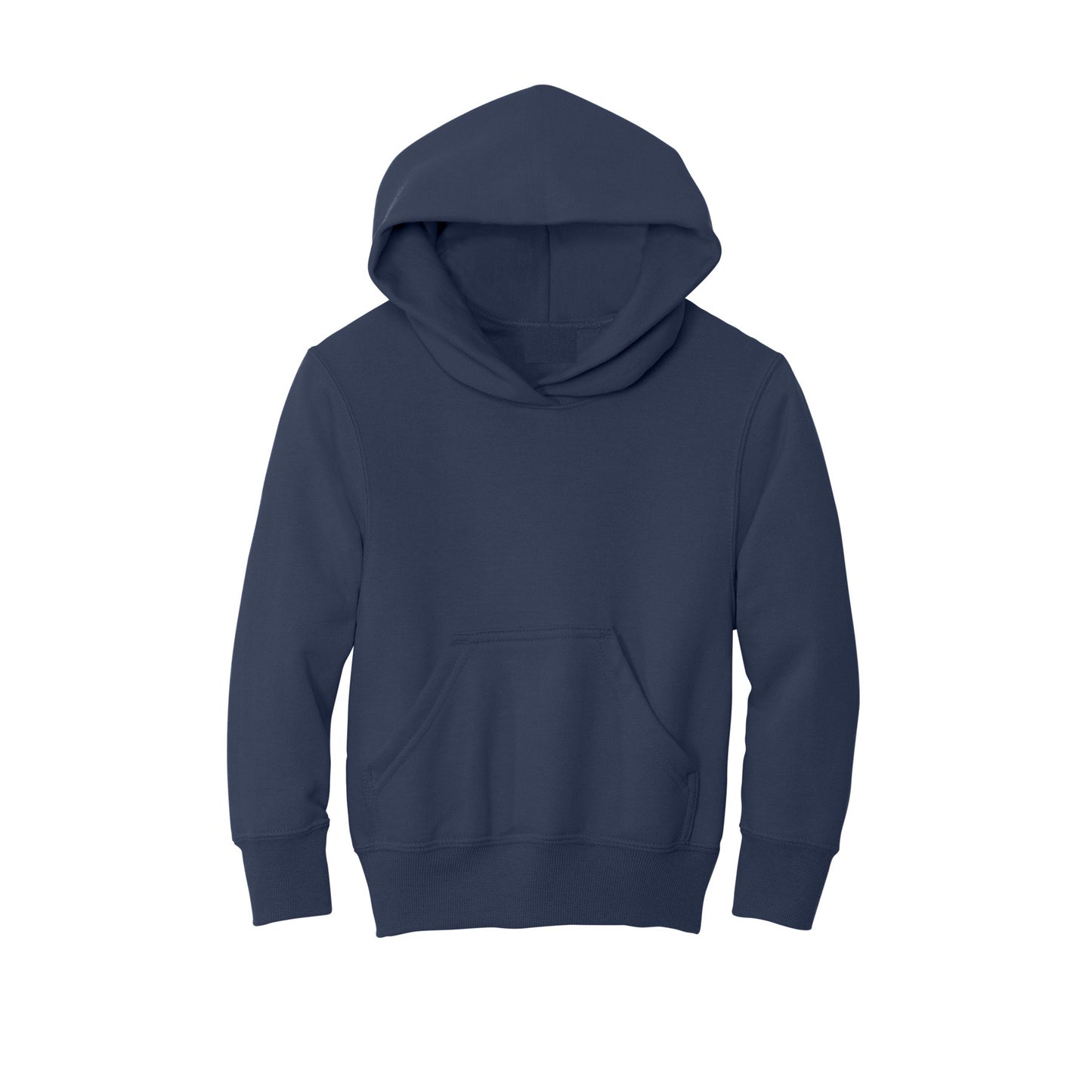 Wholesale Boys Fleece Pullover Hooded Sweatshirt in Navy