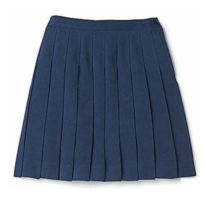 Wholesale Girl's School Uniform Pleated Skirt in Navy Blue