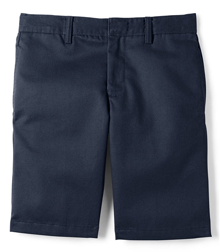 wholesale Husky Boys flat front school Shorts Navy