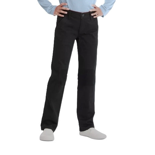24 Pieces Womens Straight Leg School Uniform Pants Black