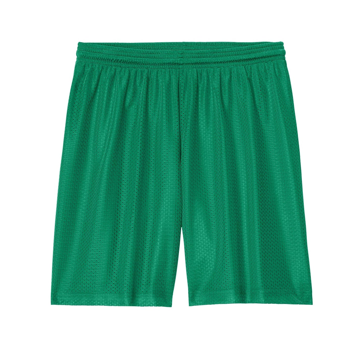 36 Pack 7" Men's Mesh Basketball Shorts - Kelly Green