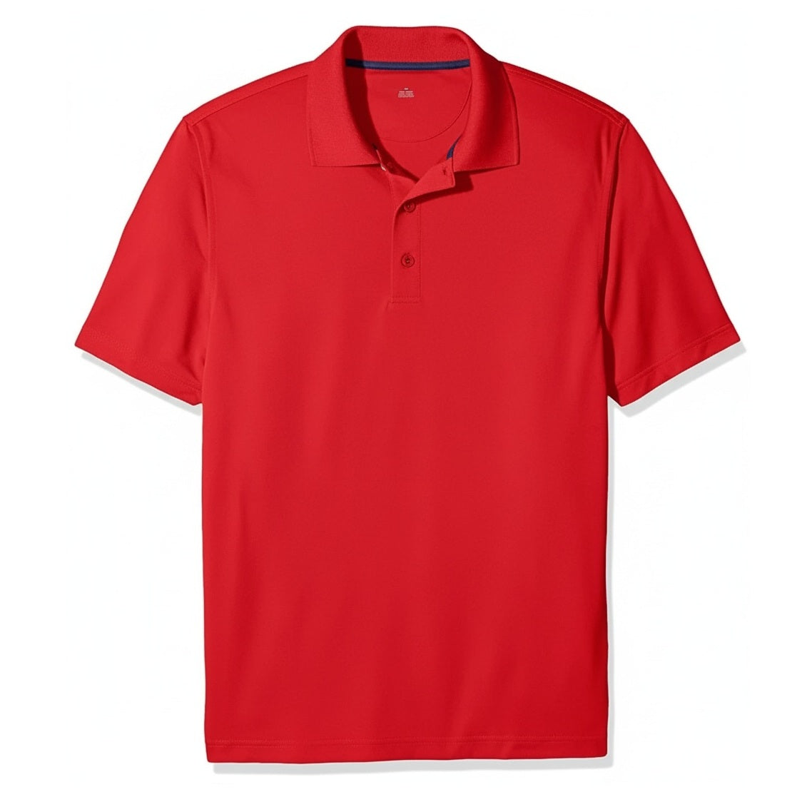 Wholesale Men's Dri Fit Performance Short Sleeve School Uniform Polo Shirt Red