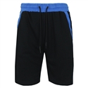 wholesale mens terry sweat shorts black Royal Blue