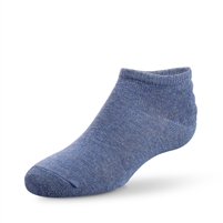 Wholesale Ankle Socks in Denim Blue - 2 Pack