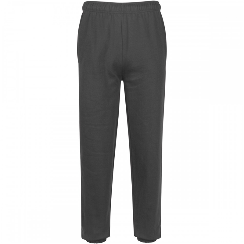 24 Pieces Youth Fleece Heavyweight Jogger Pants in Charcoal