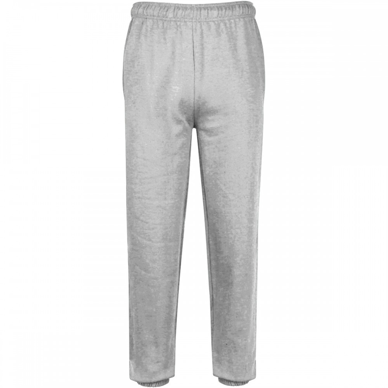 24 Pieces Youth Fleece Heavyweight Jogger Pants in Heather Grey