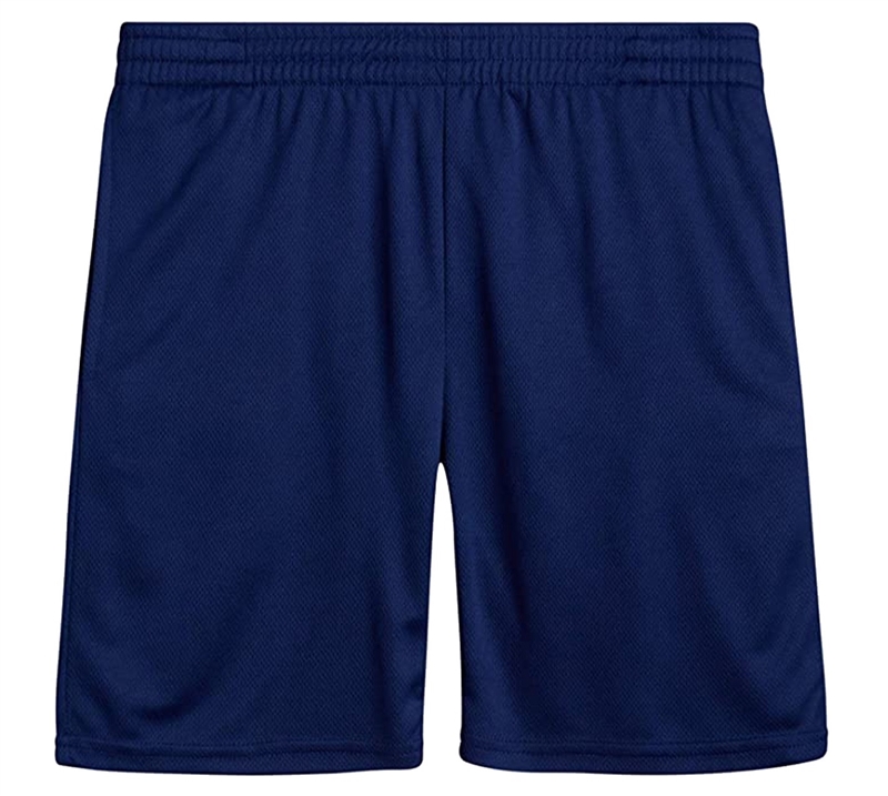 48 Pieces Youth Athletic Mesh SHORTS in Navy