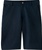 wholesale big mens Flat Front school shorts Navy Blue