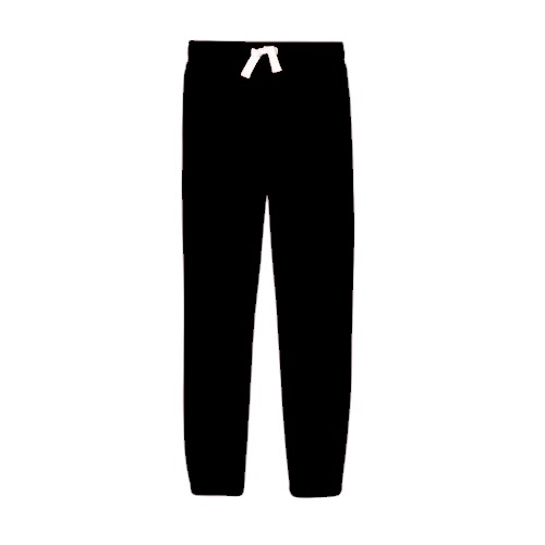 24 Pieces Youth Jogger Sweatpants in Black