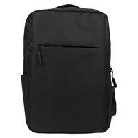 Wholesale Slim Backpack in Black - 24 Backpacks Per Case