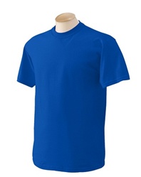 Wholesale Men's Crew Neck T-Shirt in Royal Blue