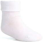 Wholesale Children's Triple Roll Socks in White Uniform Socks in White