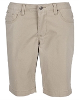 Wholesale Girl's School Uniform Bermuda Length Shorts in Khaki