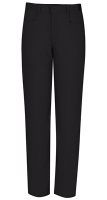 Wholesale Junior Girl's Stretch Pencil Skinny School Uniform Pants in Black by Size