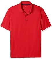 Wholesale Men's Dri Fit Performance Short Sleeve School Uniform Polo Shirt Red