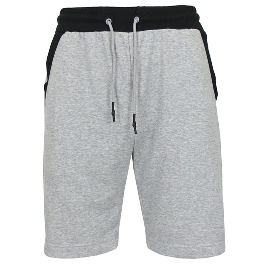 wholesale mens terry shorts grey black