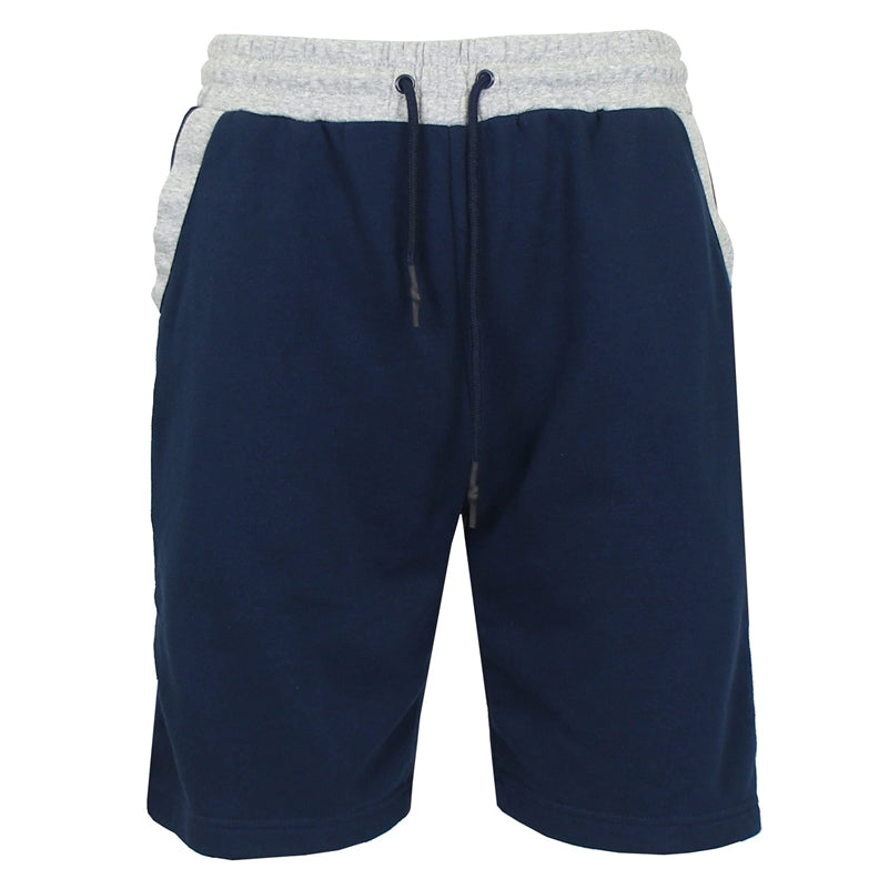wholesale mens terry shorts navy grey