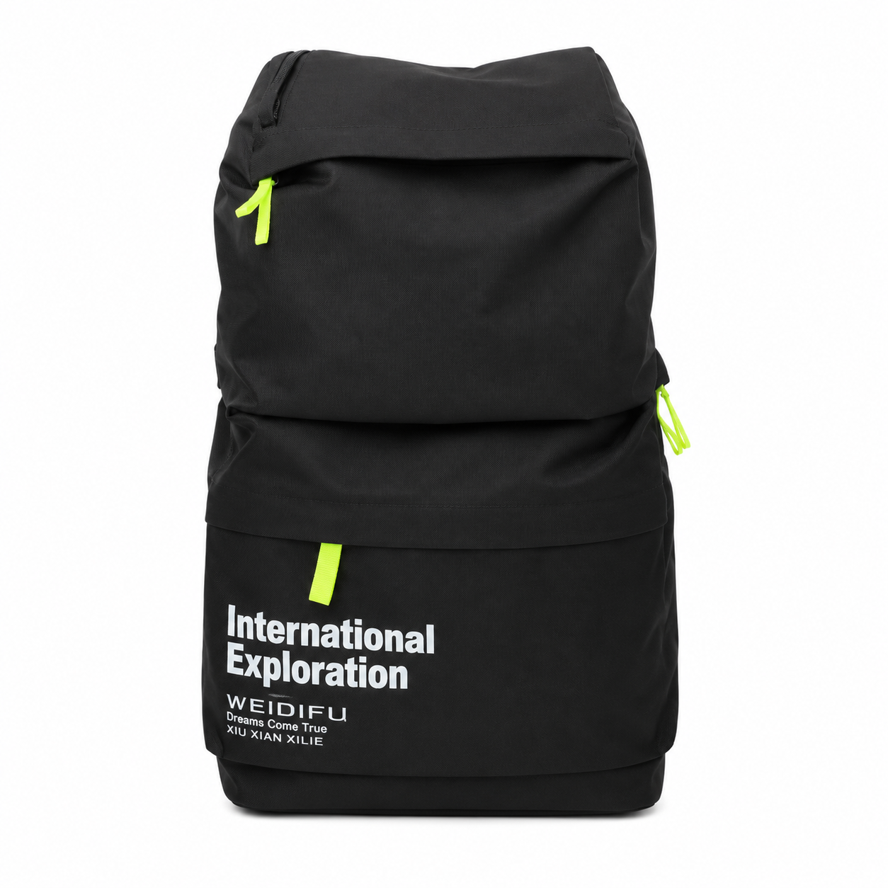 24 Pack - Wholesale 19-Inch Streetwear Travel Backpack in Black