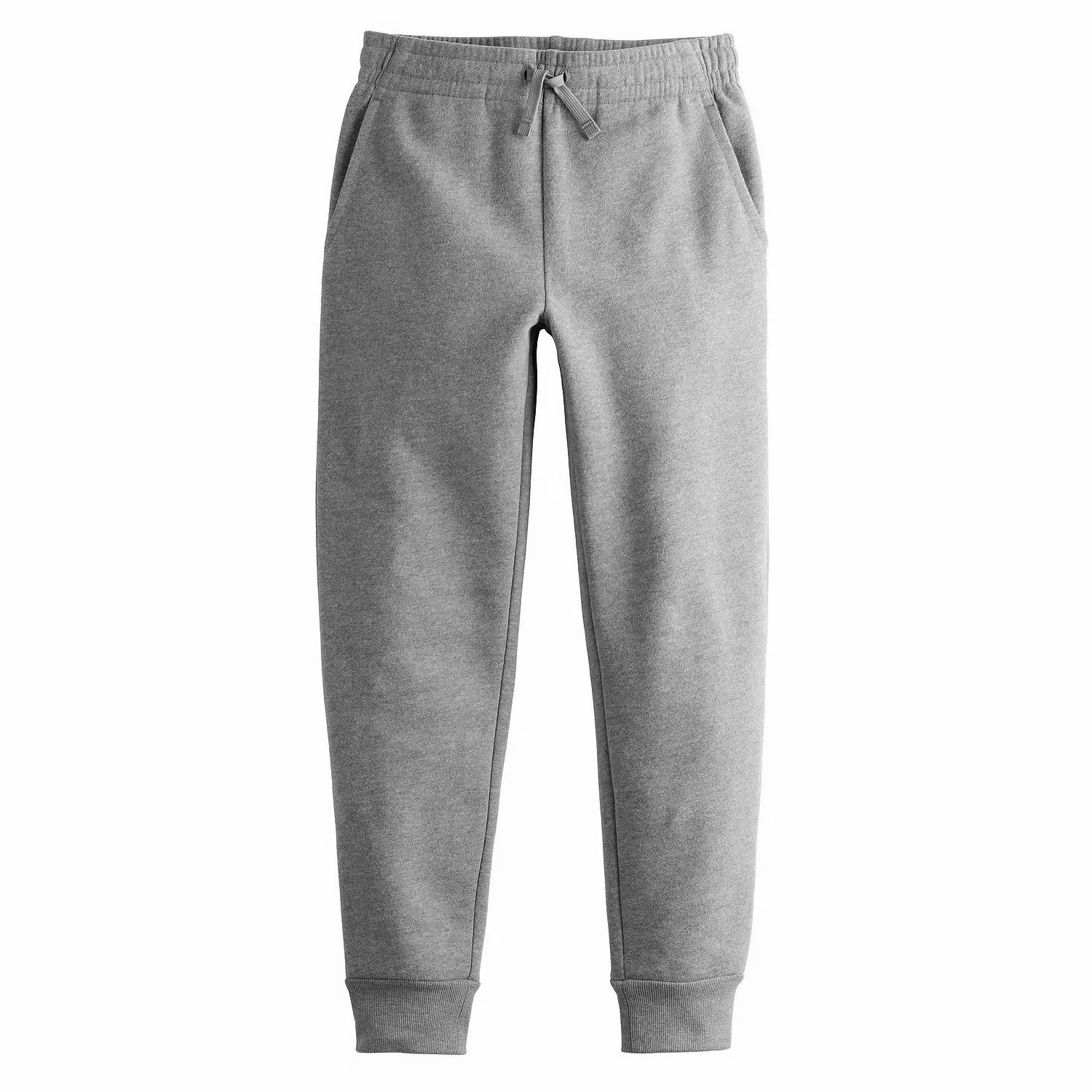 Wholesale Boys Fleece Sweatpants Heather Grey