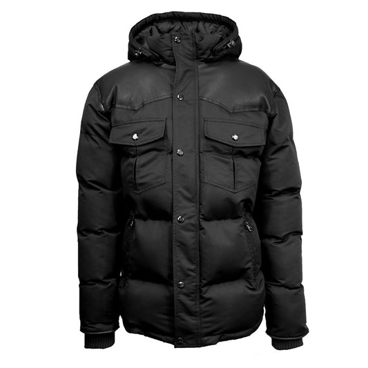 Men's Heavyweight Ranger Style Jacket in Black