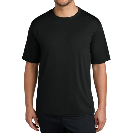 48 Pack Men's Performance Short Sleeve T-Shirts - Black
