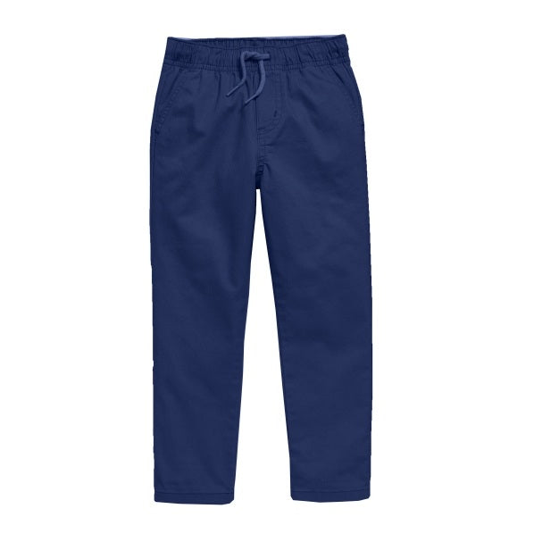 Wholesale Boys Stretch Pull On Elastic Waist Pants in Navy