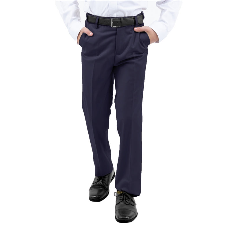 Wholesale Boys Dress Pants in Navy