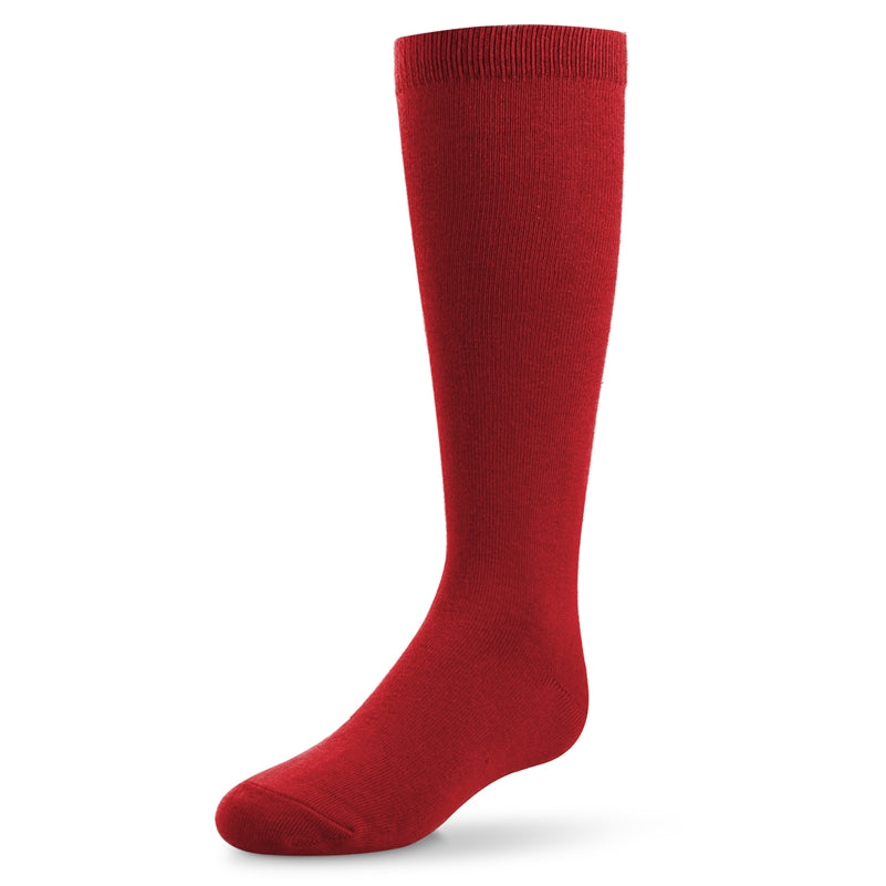 Wholesale Girls Knee High Socks in Red
