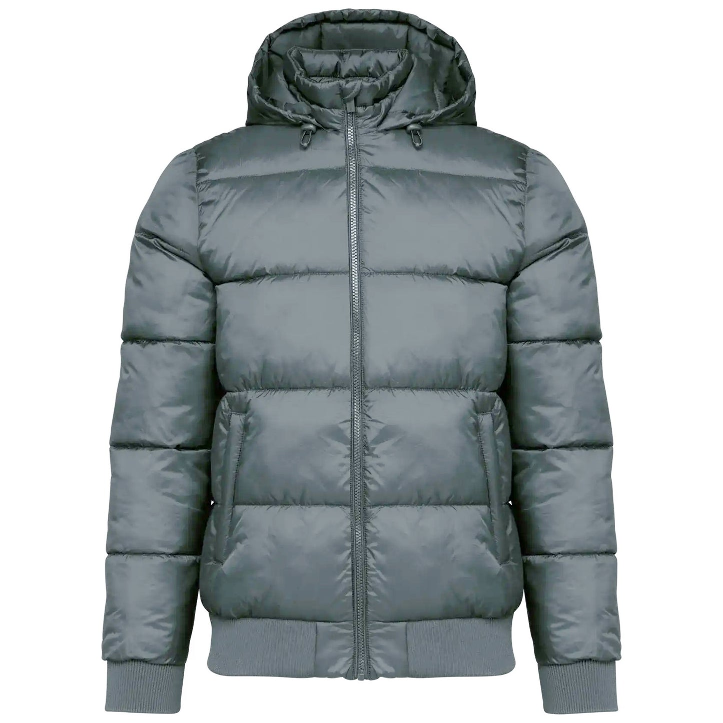 Wholesale Youth Heavyweight Tech Jacket - Grey