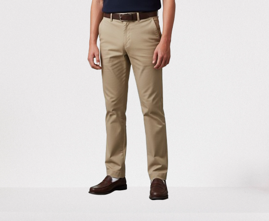 Wholesale school uniform flat front pants