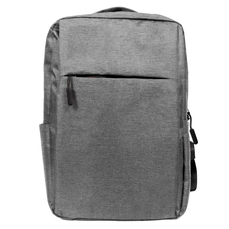 Wholesale Slim Backpack in Grey - 24 Backpacks Per Case