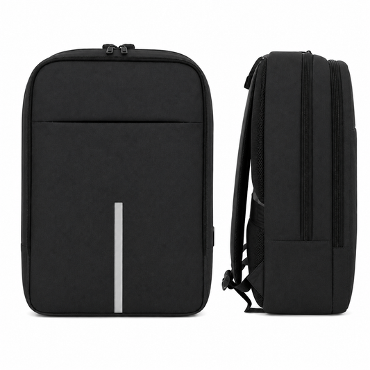 24 Pack - Wholesale 15" Laptop Backpack with USB Port in Black
