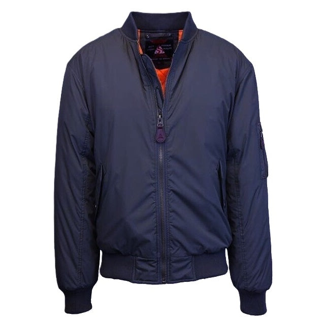 Wholesale Youth Bomber Flight Jacket - Navy