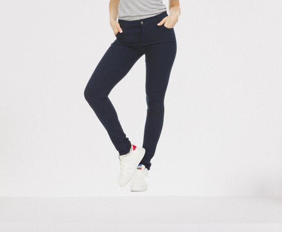 Wholesale slim skinny stretch school uniform pants
