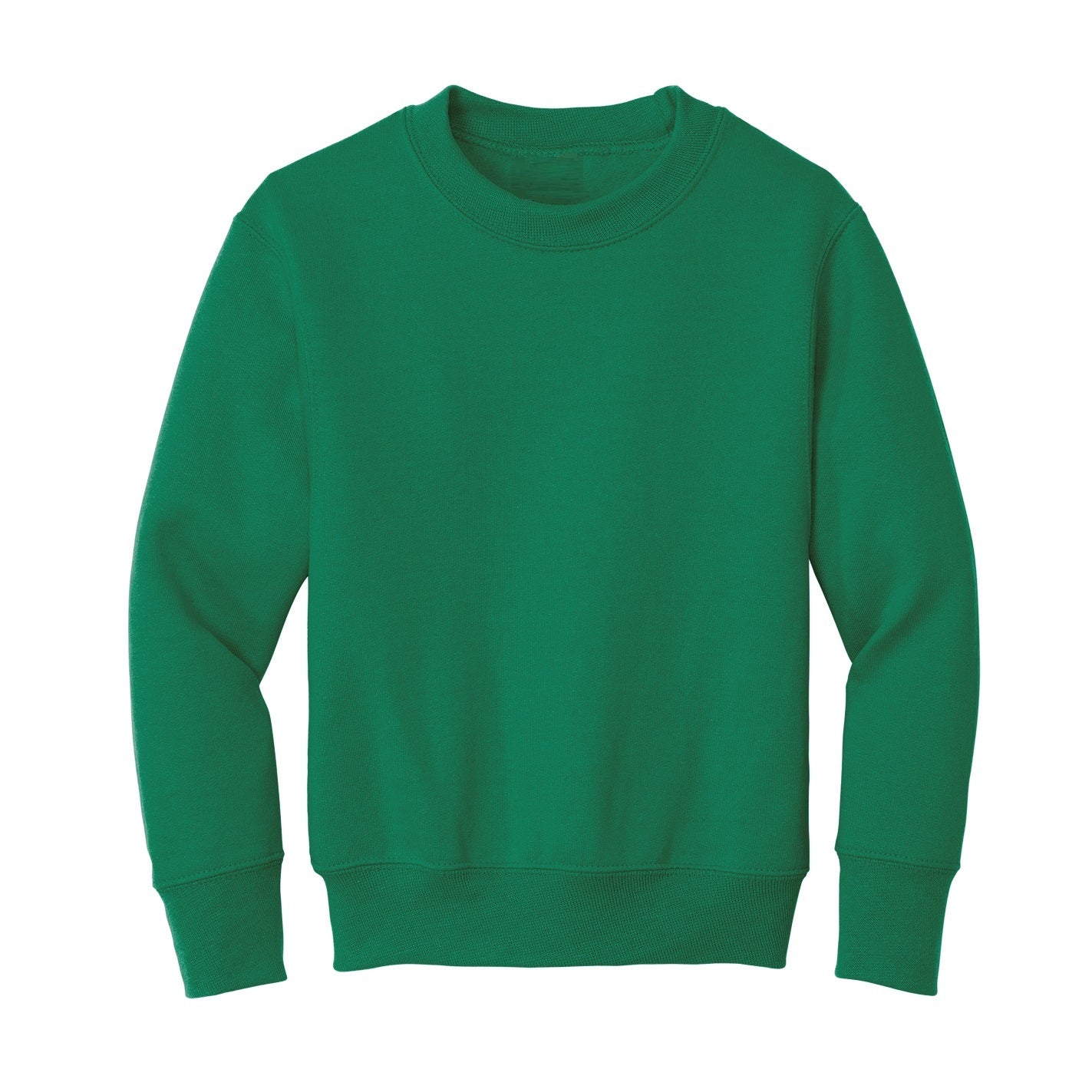 Wholesale Crewneck Sweatshirt in Kelly Green