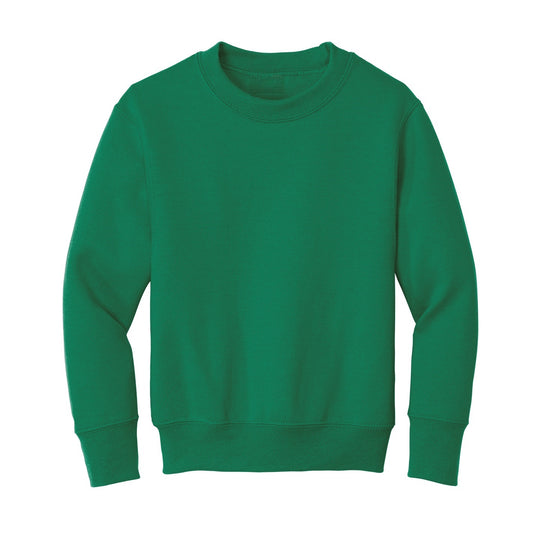 Wholesale Crewneck Sweatshirt in Kelly Green