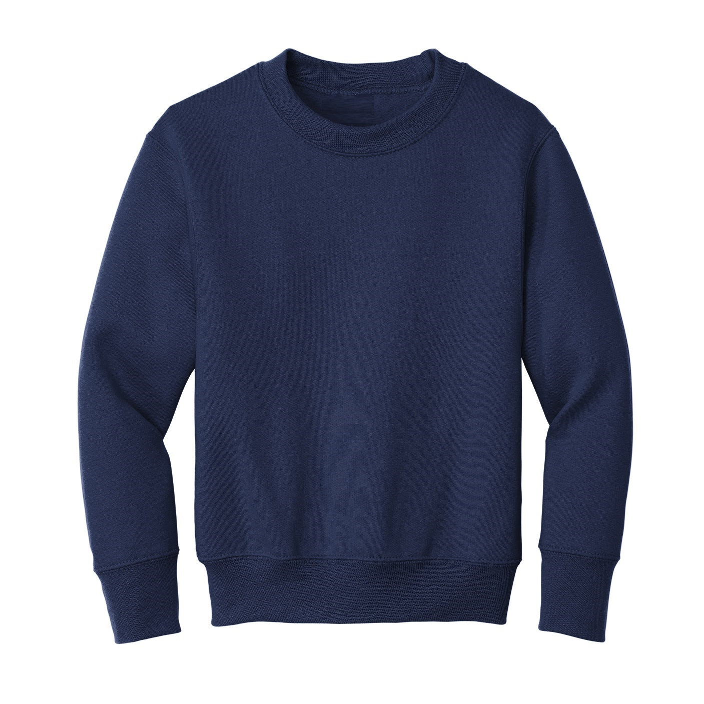 Wholesale Crewneck Sweatshirt in Navy