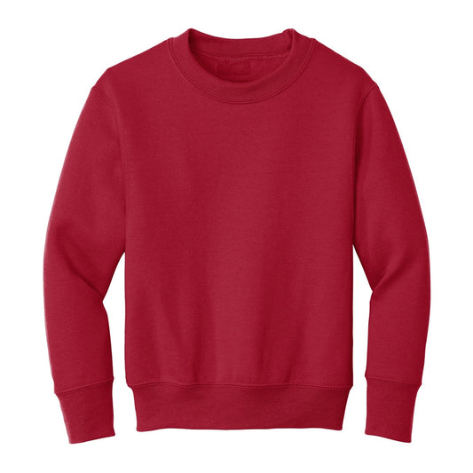 Wholesale Crewneck Sweatshirt in red