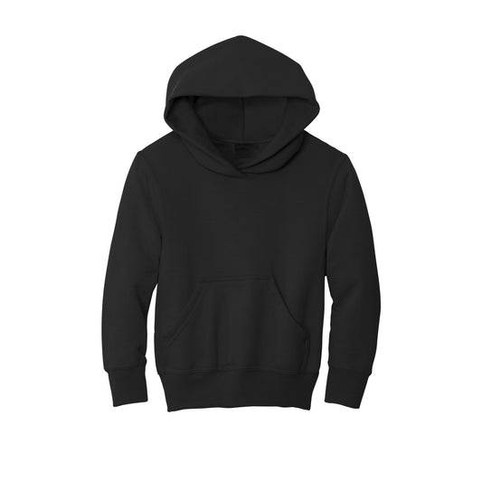 Wholesale Boys Fleece Pullover Hooded Sweatshirt in Black