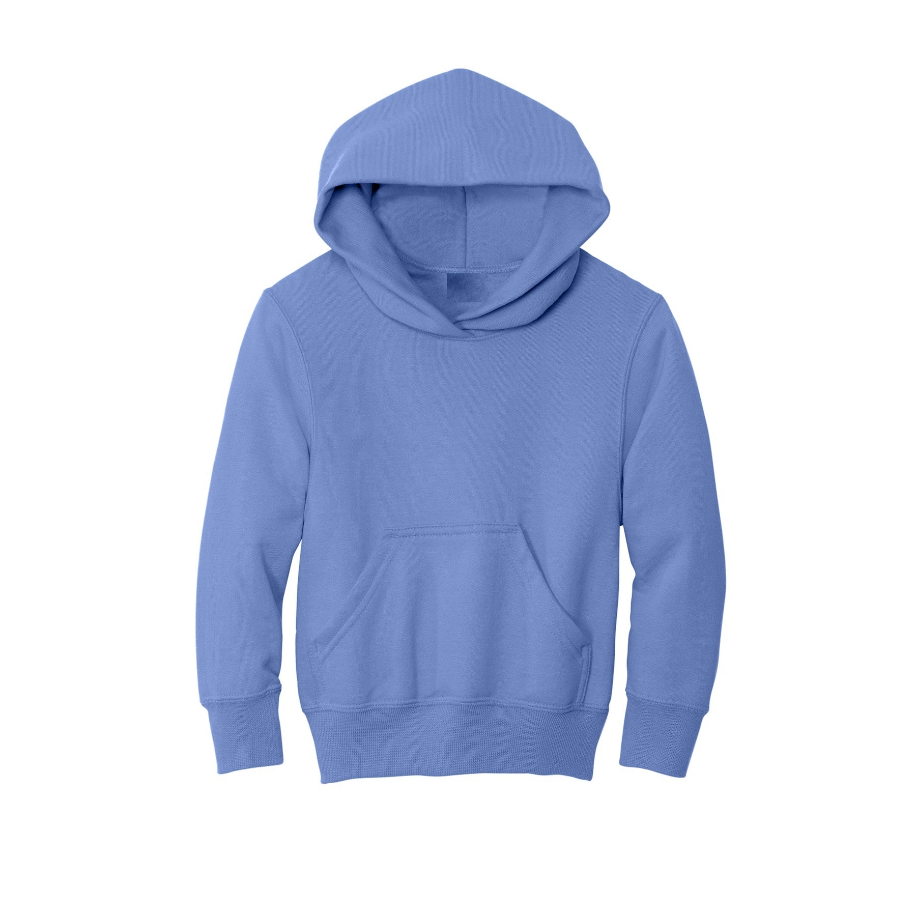 Wholesale Fleece Pullover Hooded Sweatshirt in Carolina Blue